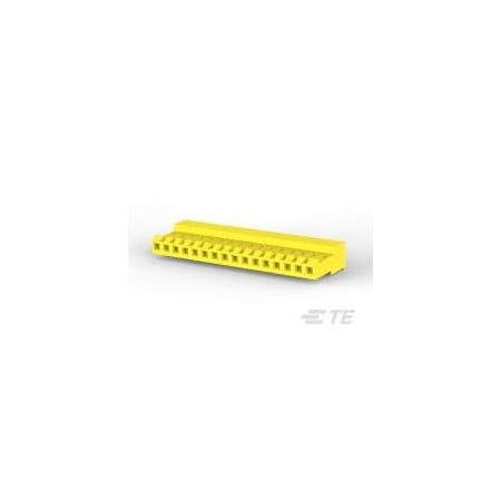 Te Connectivity 16P MTA156 CONN ASSY 20AWG YEL 4-640427-6